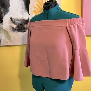 Topshop off the shoulder Sz 6